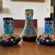 3 vases miniatures longwy