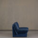 Nicoletti Salotti post-modern leather armchair, Italy 1980s