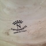 Pair of Vase Capodimonte painted hand Italy