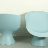 Set of 2 Karim Rashid Kite Lounge Chairs for Label, 2004