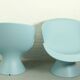 Ensemble de 2 fauteuils lounge Karim Rashid Kite pour Label, 2004