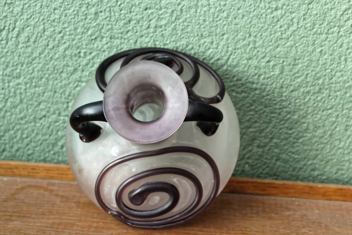 Vase de Murano, spirales