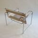 Fauteuil Wassily en cuir couleur crème de Marcel Breuer pour Gavina, Italie Bauhaus