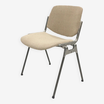DSC106 chair by G. PIretti for Castelli reupholstered