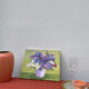 Tableau peinture bouquet de lilas huile sur toile