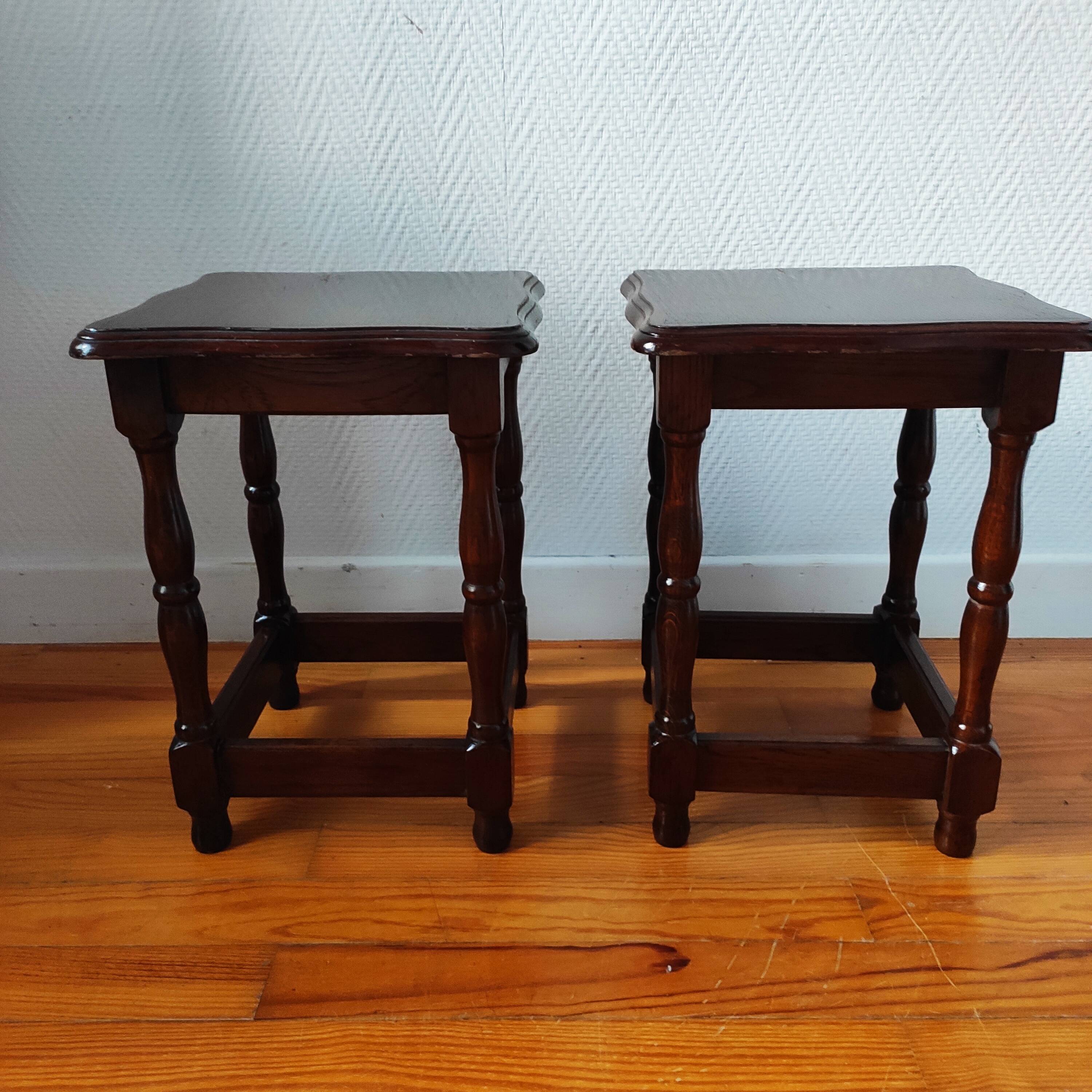 Pair of bedside tables