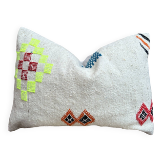 Azilal cushion cover / Authentic beni ourain cushion cover / Boho pillow cover