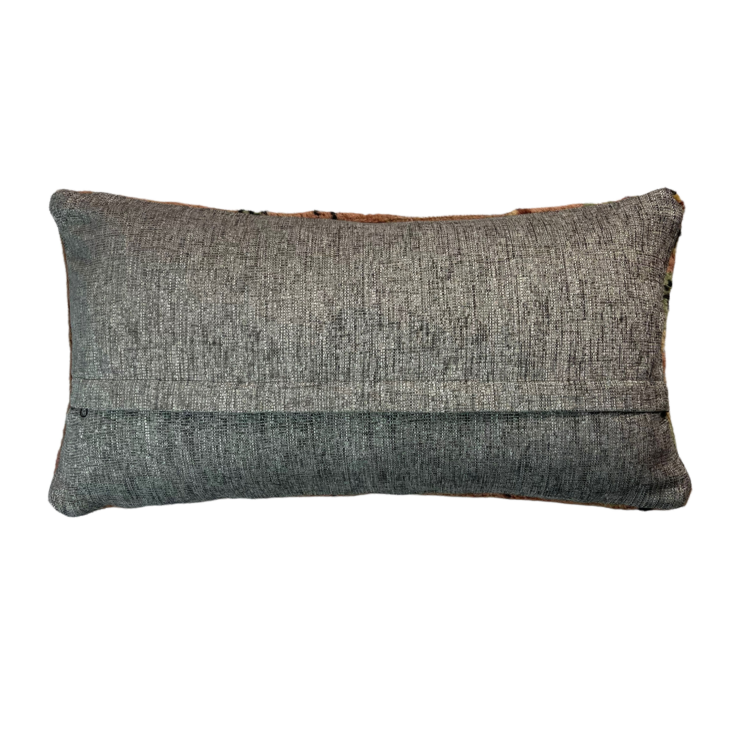 Vintage turkish handmade cushion cover, 30 x 60 cm