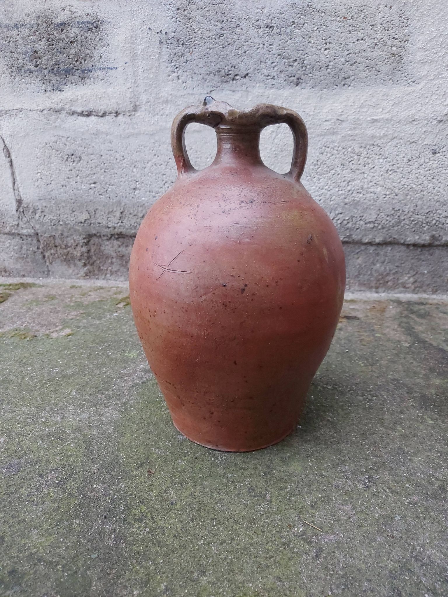 Cruche jarre à huile en terre cuite