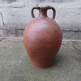 Terracotta oil jar jug