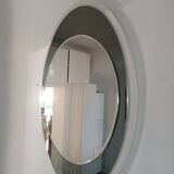 Miroir vintage galvorame metalvetro 1960