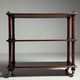 Mahogany étagère 20th century