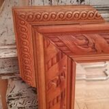 Louis XVI style mirror in ash - 101x71cm