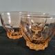 Art Deco Pink Glass Coffee Set