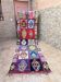 Vintage Boucherouite hallway rug: handwoven Berber rug.