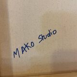 Tapisserie murale Mako studio