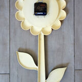 Vintage Kiva flower wall clock