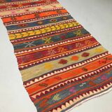 Turkish kilim runner 202x90 cm