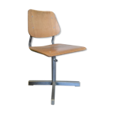 Chaise d’écolier enfant style industriel