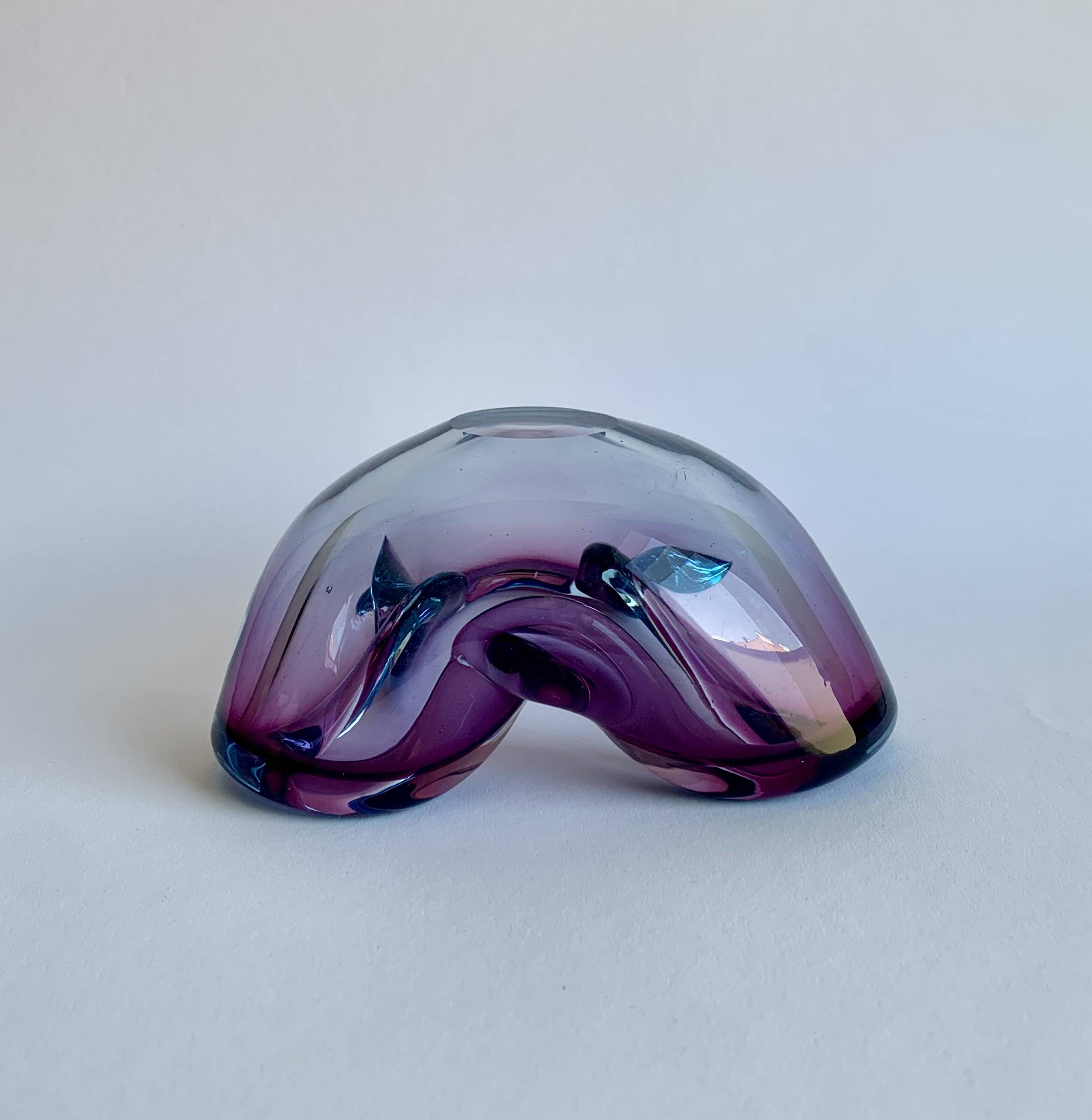 Murano glass ashtray