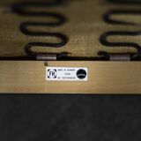 Vintage Mid-Century Danish Modern Brown 3-Seater Sofa by Folke Ohlsson