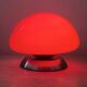 Vintage mushroom lamp in opaline from the 1980s.