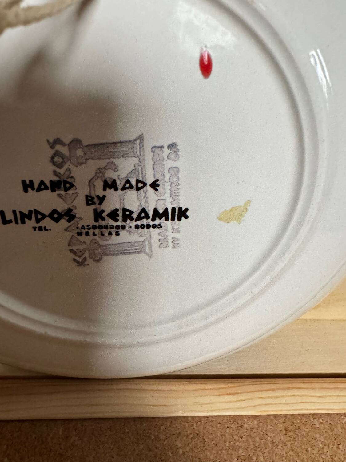 2 Rhodes decorative plates