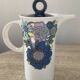 Vintage porcelain coffee maker from the 60s and 70s