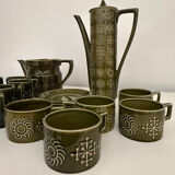Coffee/tea service "Totem" Portmeirion – Susan Williams-Ellis – Green O