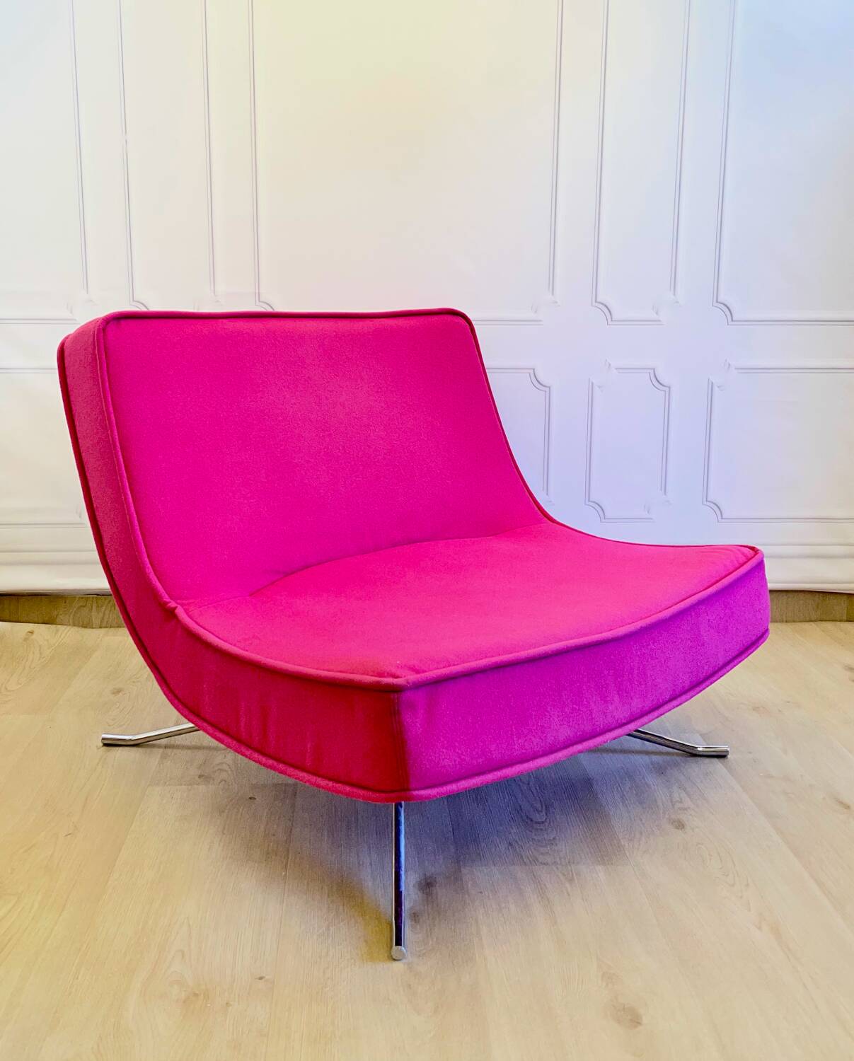 Pop armchair published by Ligne Roset and designed by the designer Christia.