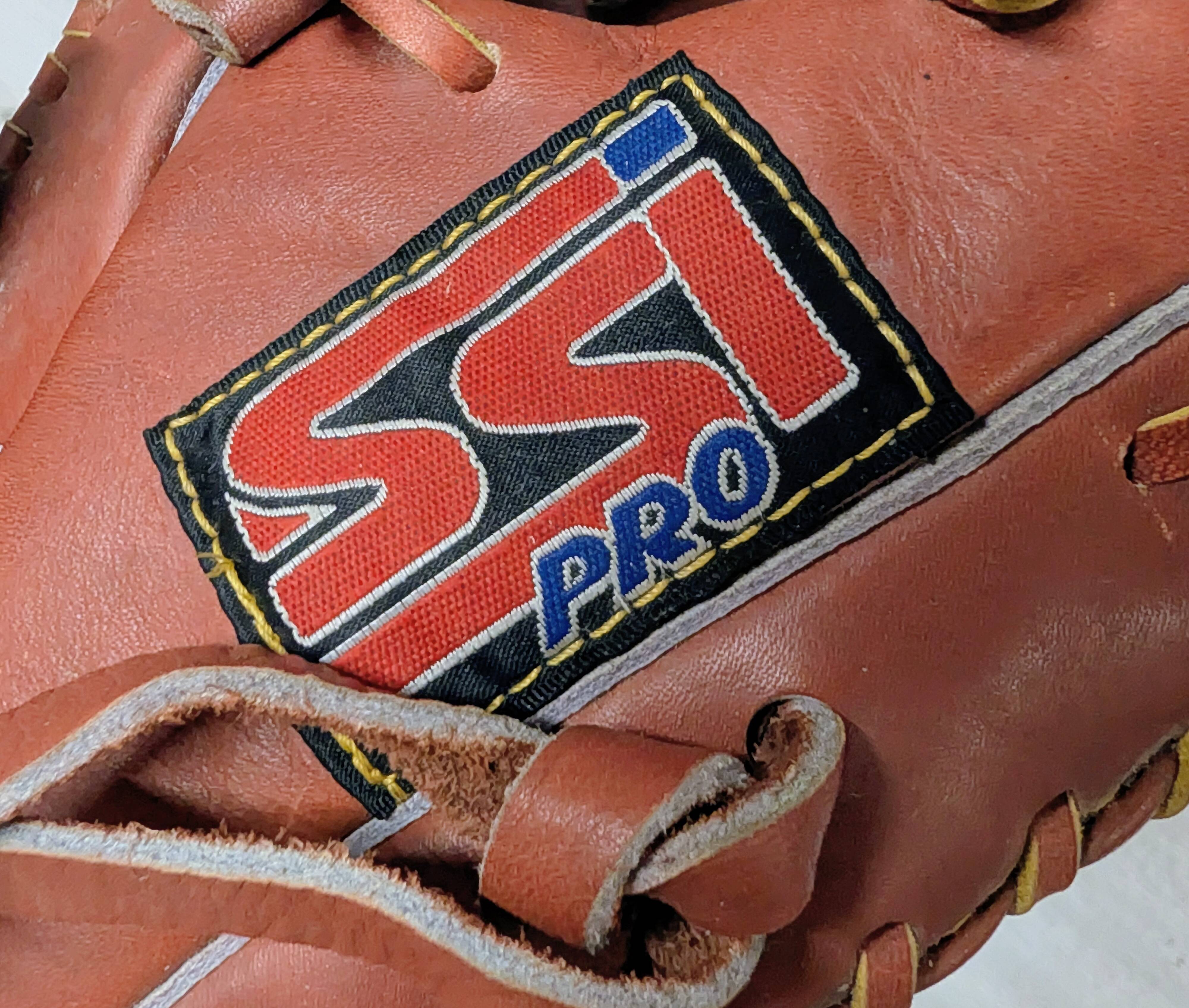 Baseball glove and ball