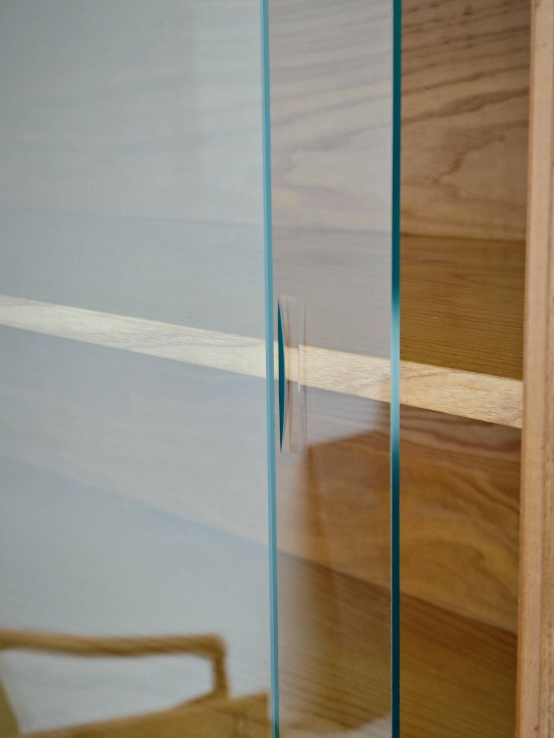 High sideboard, wooden display cabinet by Frantisek Jirak – 1960