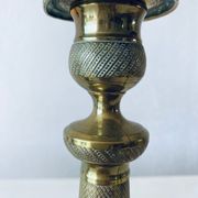 Paire de bougeoirs directoire fin XVIII ème