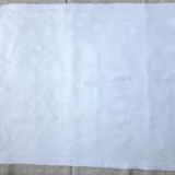 service table damned, tablecloth and 6 embroidered napkins "Elodie", 2m40 x 1m75, late nineteenth, early twentieth