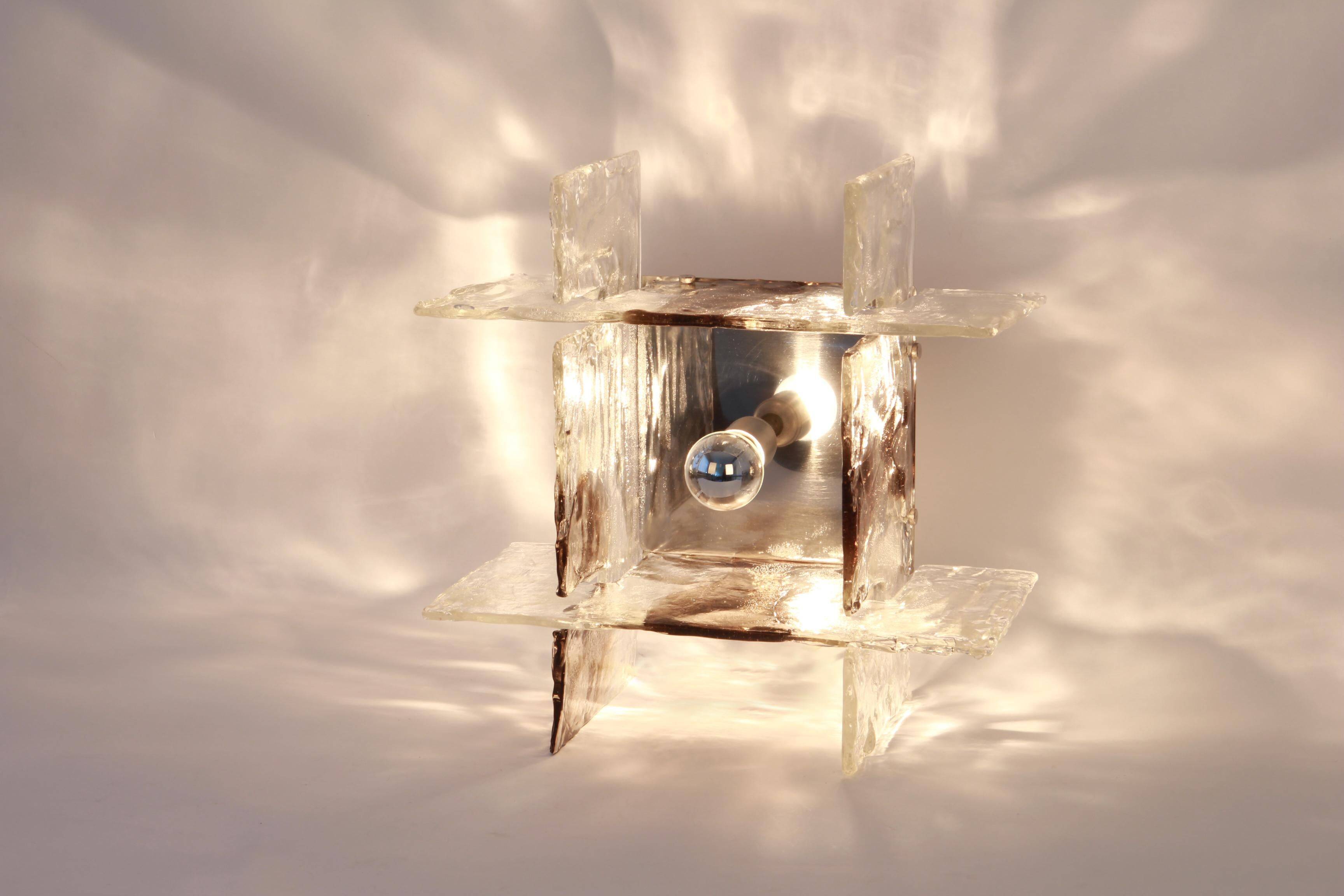 Sconce designed by Carlo Nason for Kalmar, 1960s.