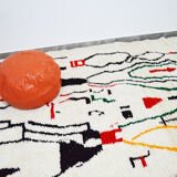 Handmade moroccan berber carpet 273 x 172 cm