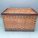 Rattan and wicker trunk