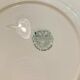 X5 large octagonal plates VILLEROY & BOCH burgundy & ecru - retro-cuisine-vintage