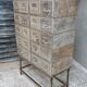 Industrial drawer cabinet filing cabinet hobby cabinet made of iron