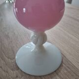 Pink opaline vase