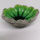 Green enamelled lava stone catchall – Italy 1970s
