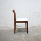 Set of 6 vintage Scandinavian teak chairs