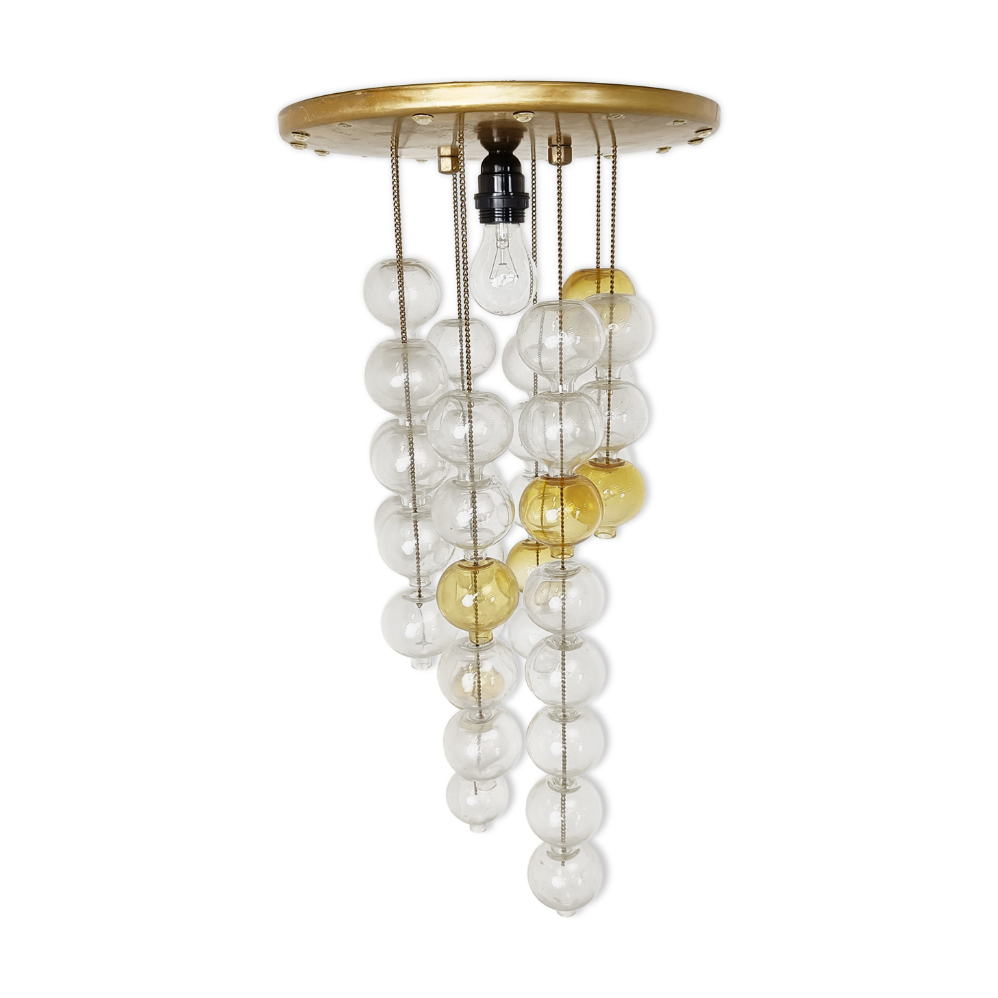 Tulipan ceiling light by Kalmar, 1960s