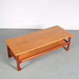 1960s scandinavian teak coffee table