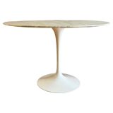 Tulip Table by Eero Saarinen with Calacatta Marble