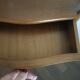 Vintage bedside table with 3 drawers