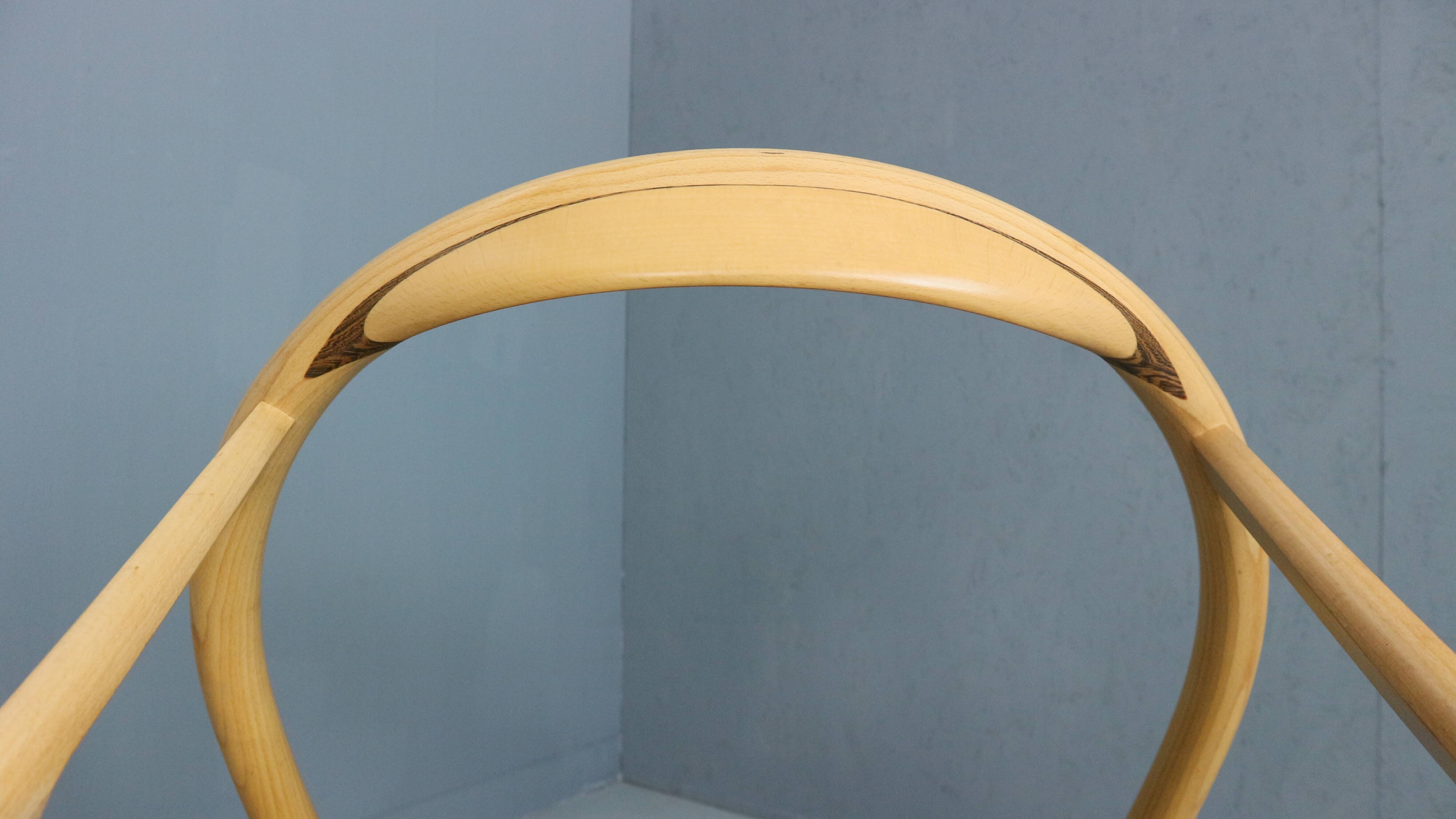 Set of four vintage First Chair PP201 by Hans J Wegner for Pp Furniture, De