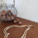 Dessous de plat poire en laiton