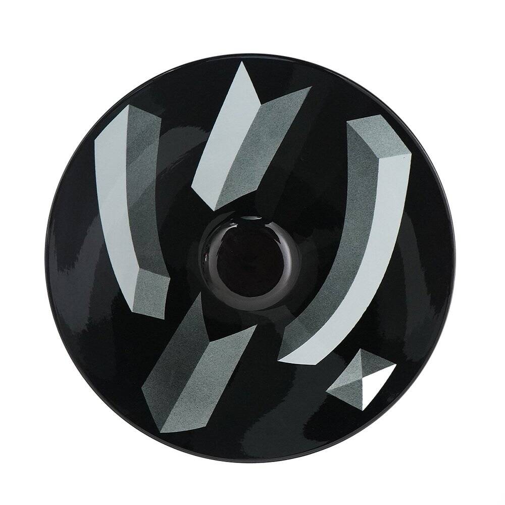 Atlantis plate in ceramic by Rolf Sinnemark for Rorstrand, 1980s