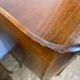 Pair of cherry wood bedside tables with 1 drawer Louis XV style